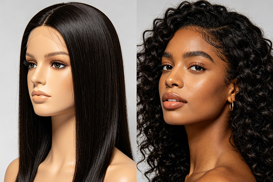 Synthetic Hair vs. Human Hair Wigs — Which One Is Right for You?