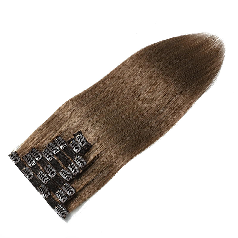 Straight hair extensions