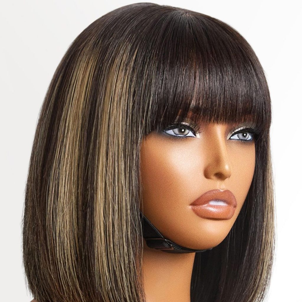 Real person hair headband wigs